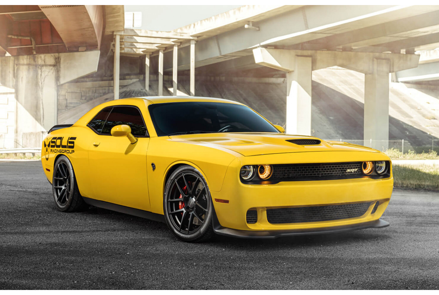 Модульная картина Dodge Challenger | купить картину в Керчи Модульная картина Dodge Challenger